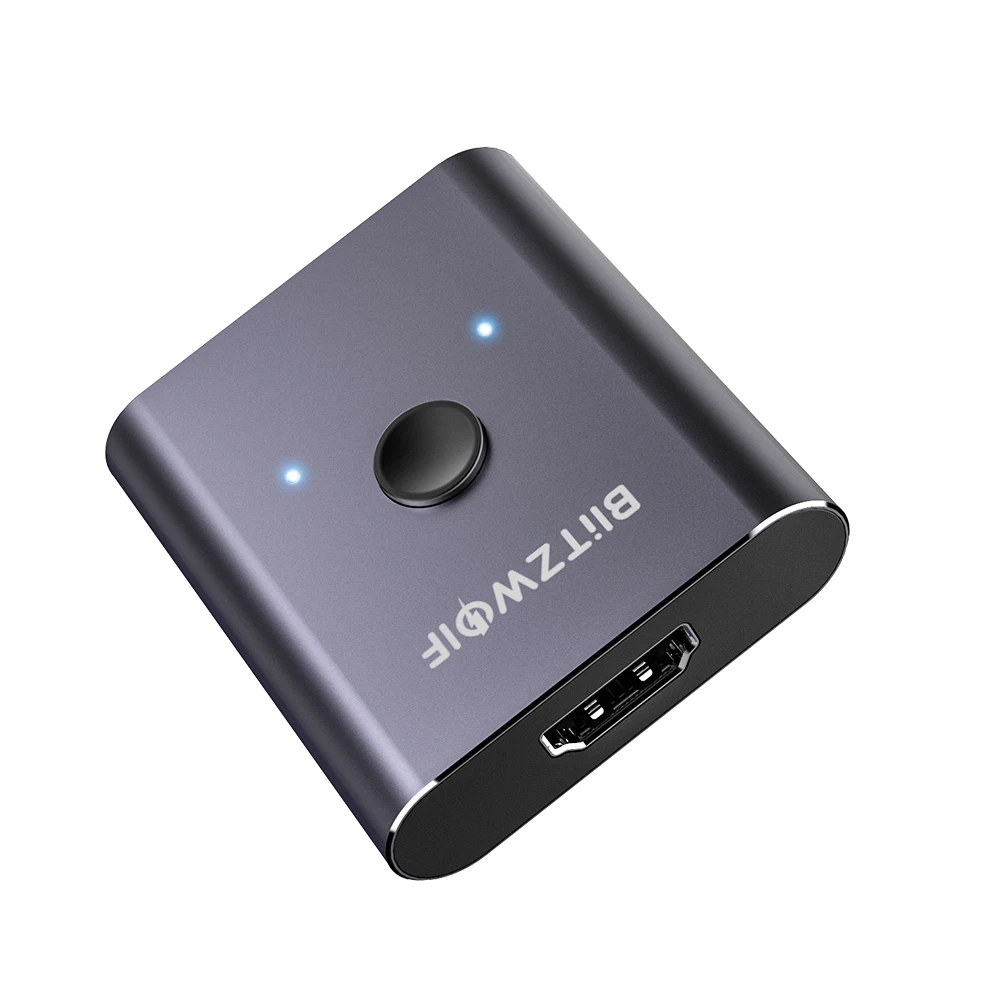 Двунаправленный коммутатор BlitzWolf совместимый с HDMI 1 вход 2 выхода входа выход