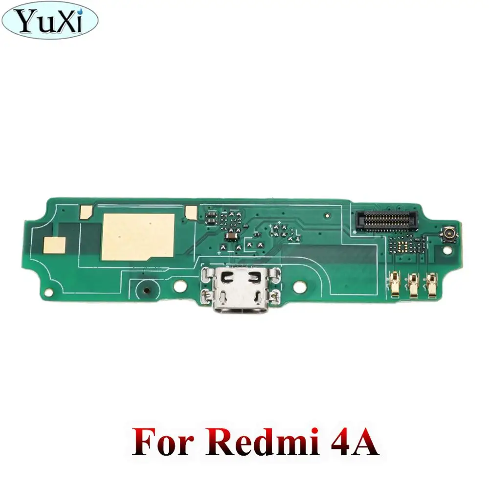 YuXi 10 шт./лот микрофонная доска Замена для Xiaomi Redmi 4A зарядка usb штекера порт зарядки