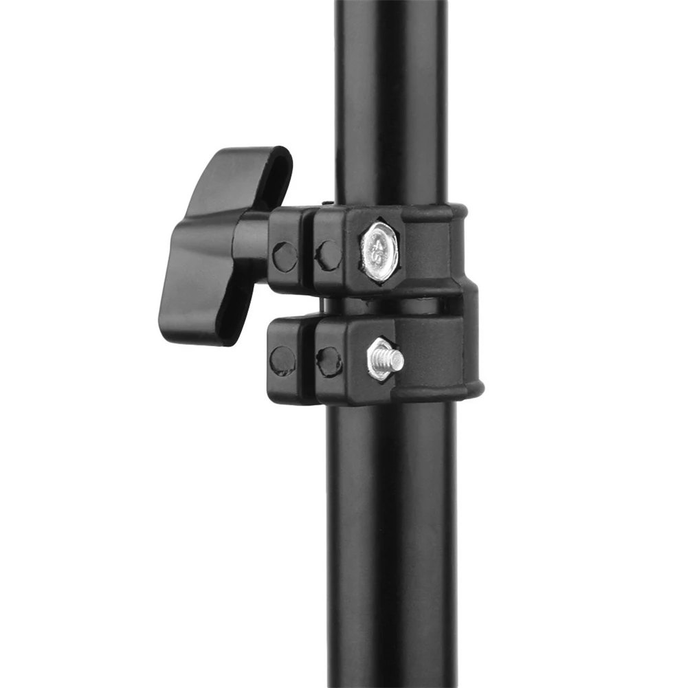 

Photography Studio Supplies set Backdrop Support Stand set 3 Fish Mouth Clips with Carrying Bag for Photo Video Shooting