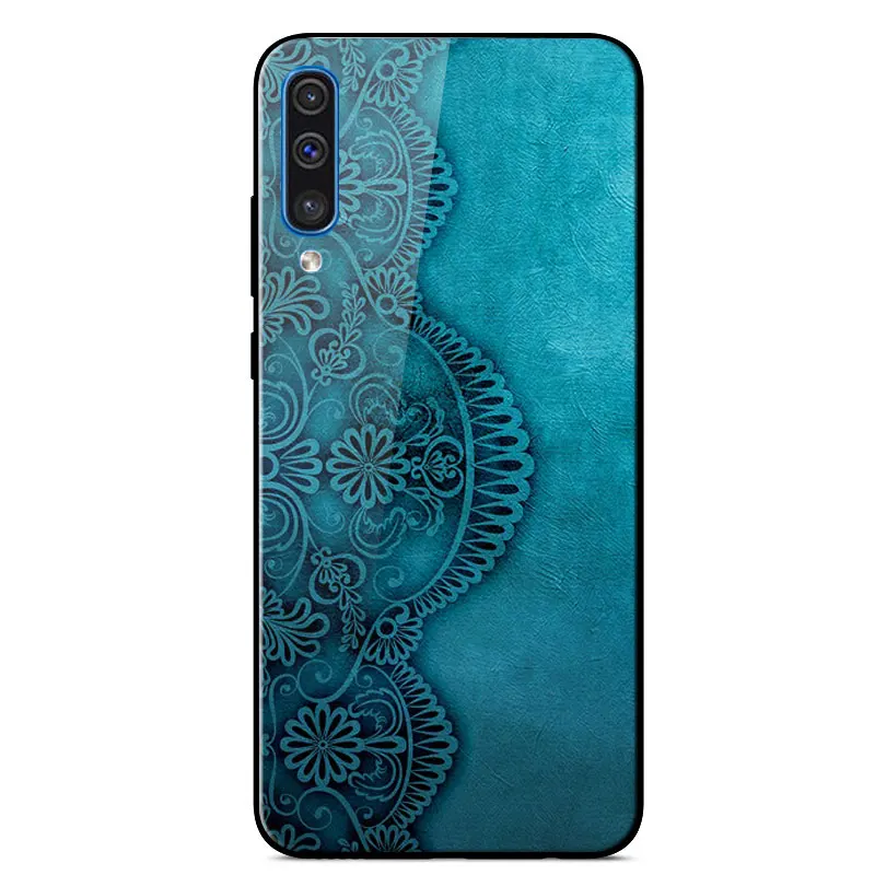 

For Samsung A50 Case Soft Silicone Shockproof Phone Case For Samsung Galaxy A50 A50S SM-A505F A505 Painted Protection Back Cover