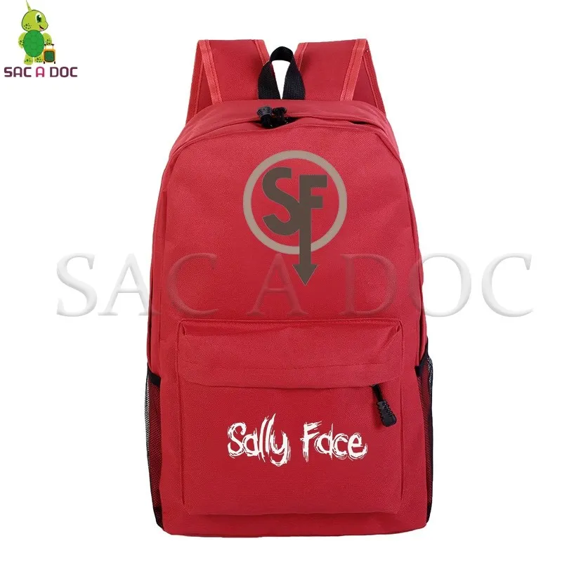 13 Повседневный Рюкзак Sally Face, рюкзак для ноутбука, школьные сумки для подростков мальчиков и девочек, повседневные Рюкзаки, рюкзак для путешествий - Цвет: 13