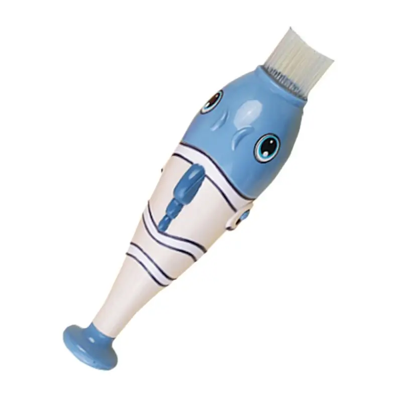 

Explosive Elastic Smoke Bubble Machine Wand Magic Electric Bubble Blowing Gun-blue Bubble Fish Children Outdoor Toy