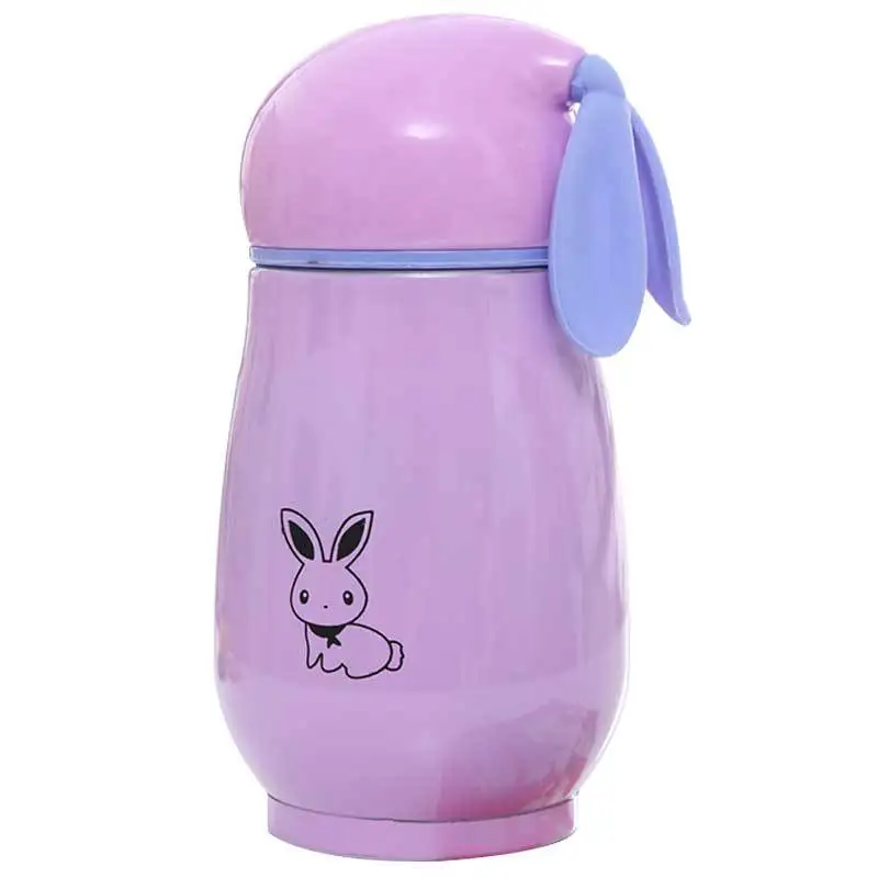 300 мл креативный модный портативный термос из нержавеющей стали кролик чашка для