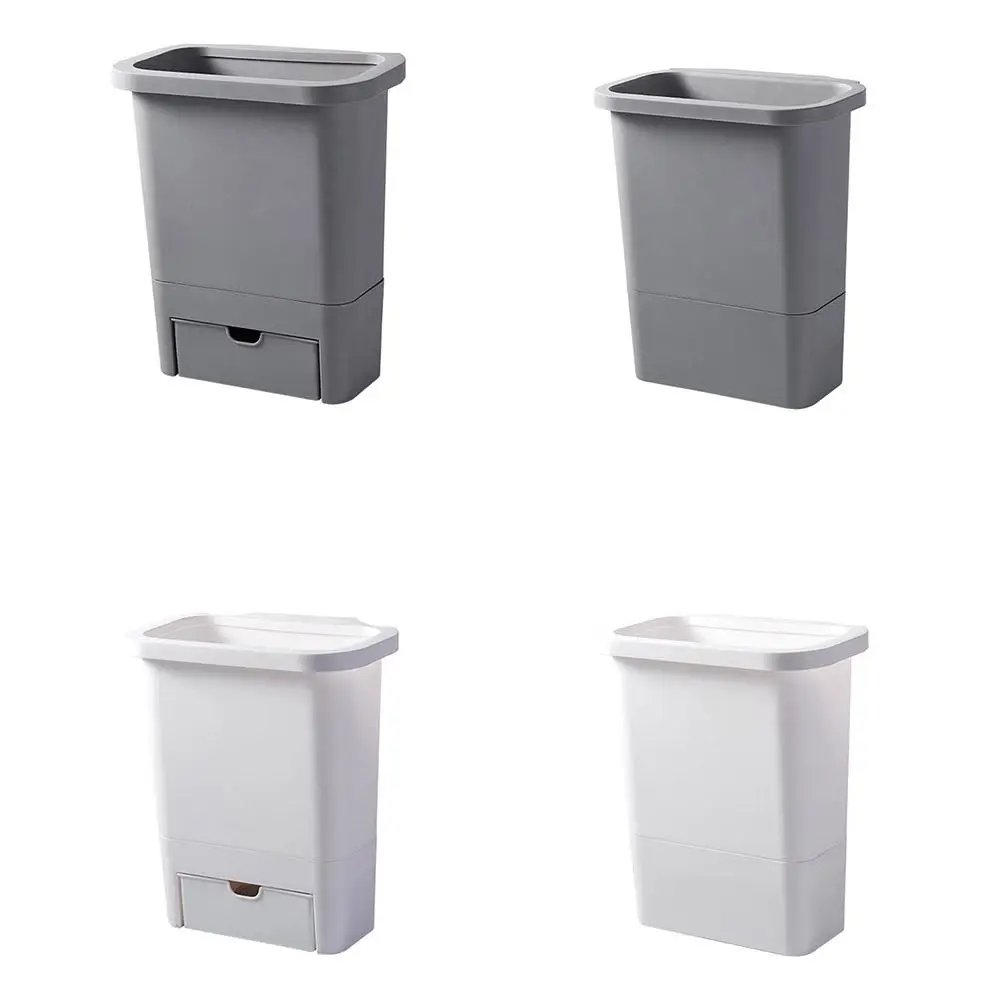 2 Цвета творческий на заднем колесе Мини мусорное ведро настольное Пластик мини