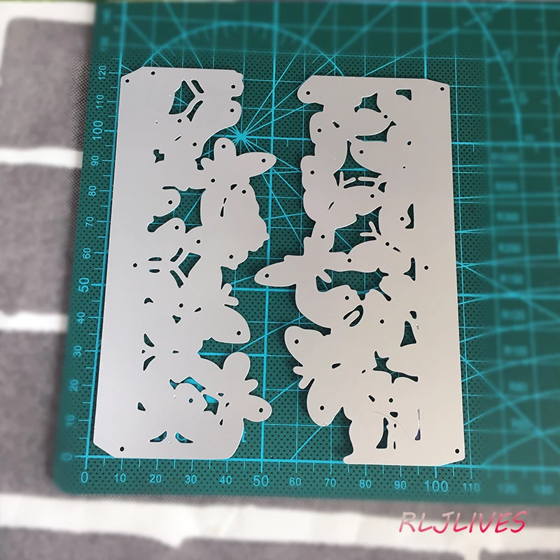 3D оправа-бабочка металлические трафареты для пресс-формы DIY Скрапбукинг