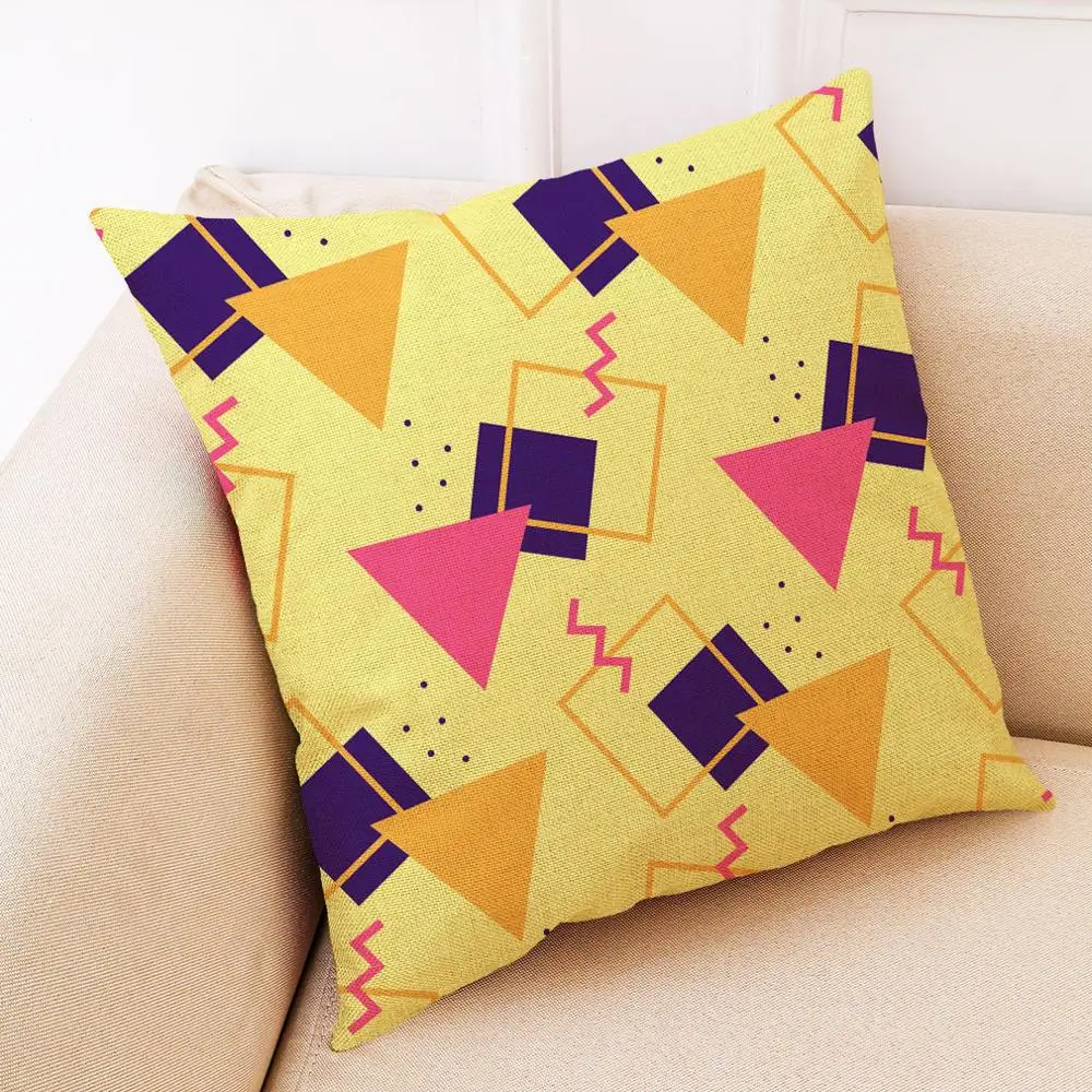 Zeroomade красочная Геометрия хлопчатобумажное белье накидки на подушки