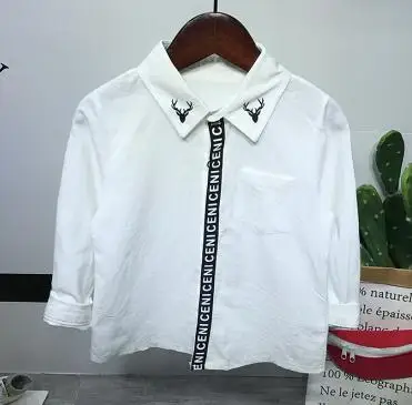 Children Clothing Set Boys Suit Spring Autumn Faux Leather Coat + T-Shirt+ Shirts+ Jeans 4PCS Kids Clothes 2-7years |