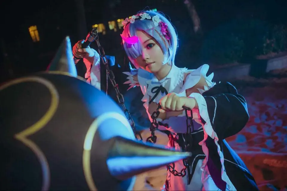 Аниме Re: Zero kara Hajimeru Isekai Seikatsu Ram Rem Косплей Хэллоуин реквизит дьявольские рожки