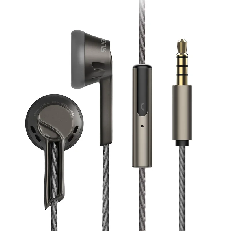 AUGLAMOUR RX-1 3,5 мм проводные наушники HiFi глубокий бас наушники гарнитура с микрофоном
