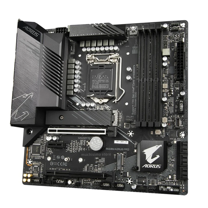 Online Gigabyte PRO B560M AORUS PRO Motherboard LGA 1200 DDR4 128GB Unterstützung 10th/11th-Gen CPU PCI-E 4,0 B560 Placa-Mãe 1200 M-ATX Neue