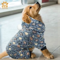 fleece dog jumpsuits winter cotton clothes puppy flannel sweater small dogs coat jacket winter warm clothing for dog xs xxl size