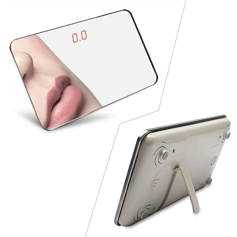 Новинка электронные весы бытовые умные для взрослых зеркальные карманные мини