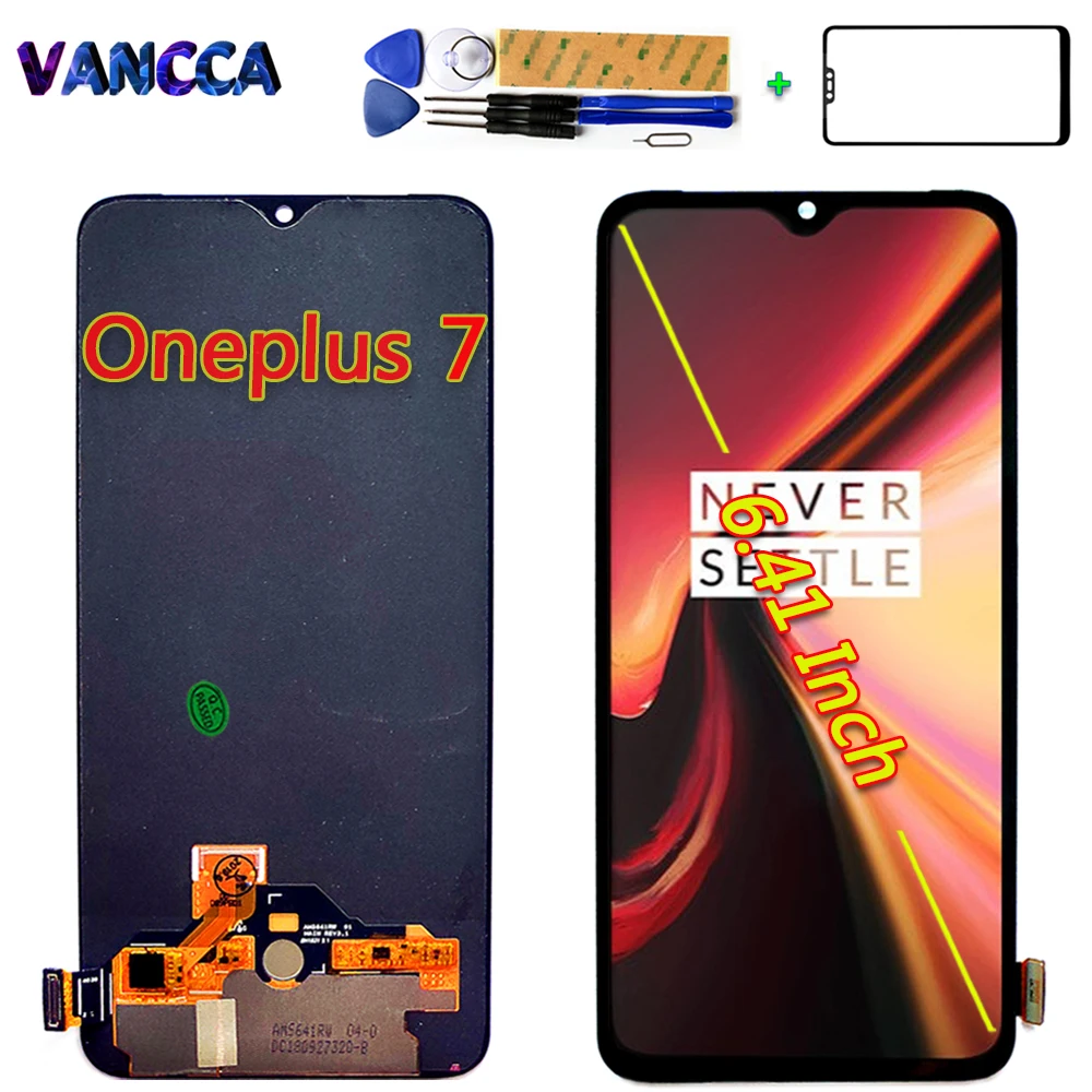 100% протестированный ЖК дисплей для OnePlus 7 6 41 дюймовый сенсорный экран 2340*1080