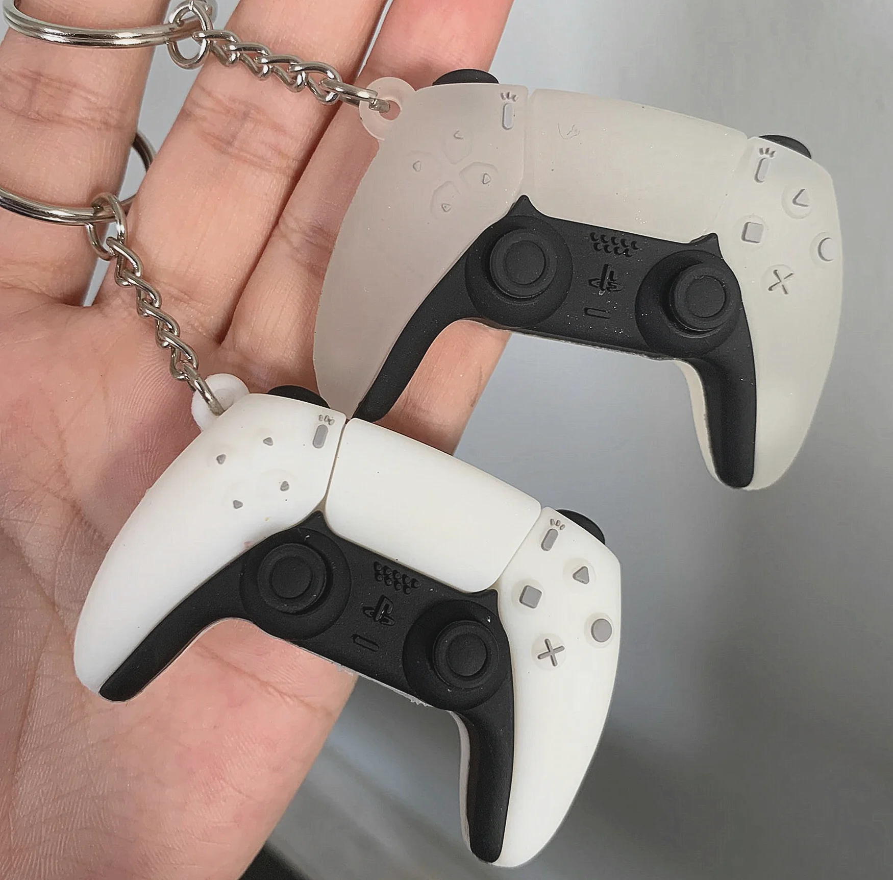 Новинка модный брелок для консоли игровой PS5 с мультипликационным стерео
