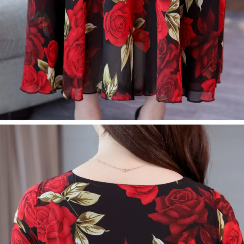 Женское длинное платье летнее пляжное трапециевидной формы с пятиконечными