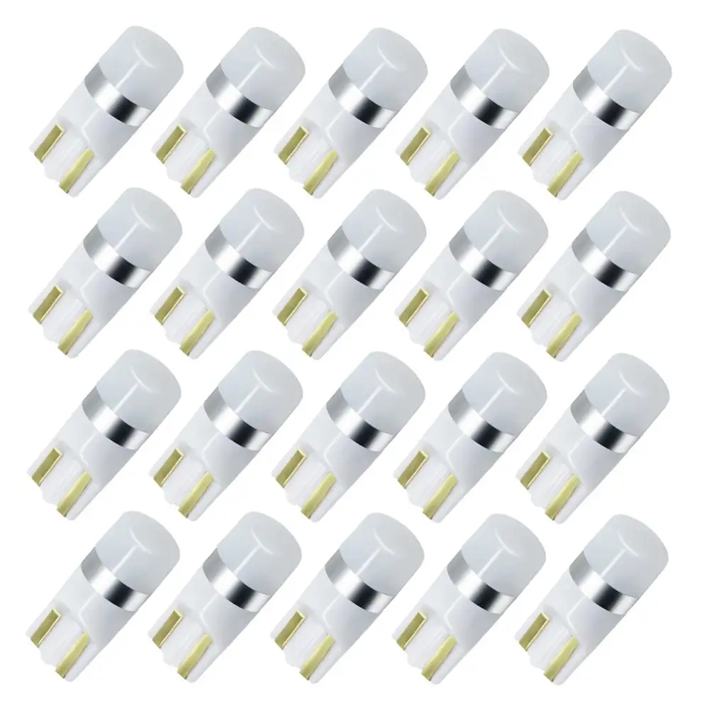 20 шт. 192 168 T10 W5W светодиодный светильник 3030 SMD белый свет для чтения лампа Авто
