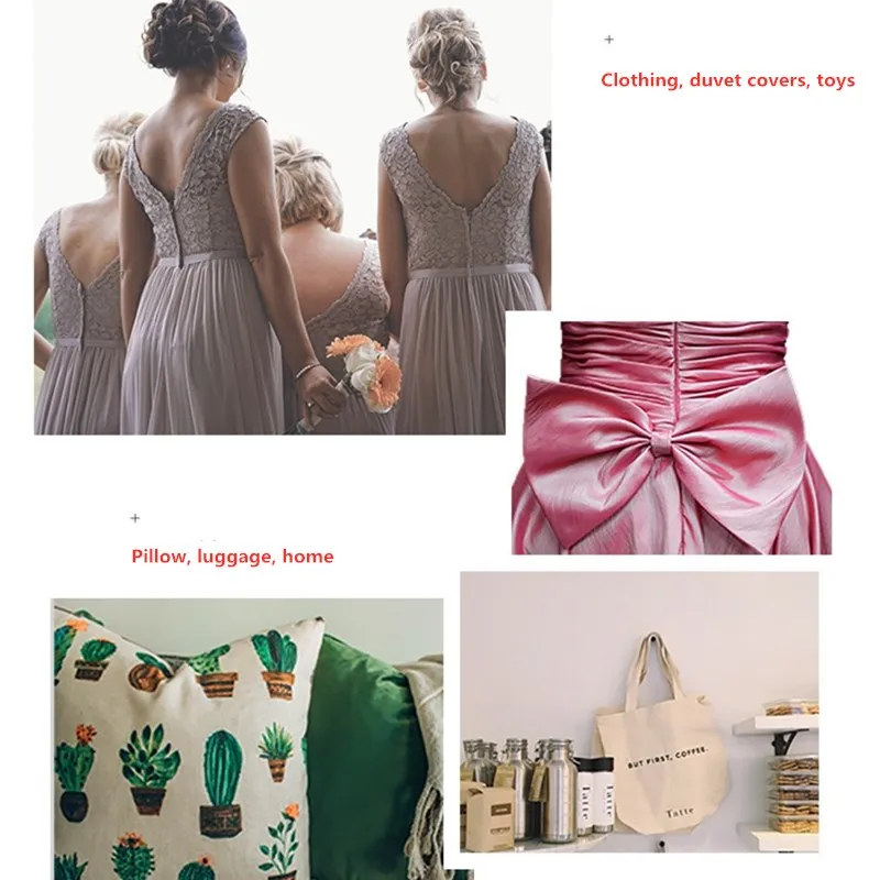 Невидимая нейлоновая катушка 5 шт. 3 # женские сумки портфель ручная работа