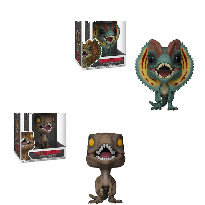 Экшн Фигурка динозавра Велоцираптора FUNKO Мир Юрского периода игрушки для
