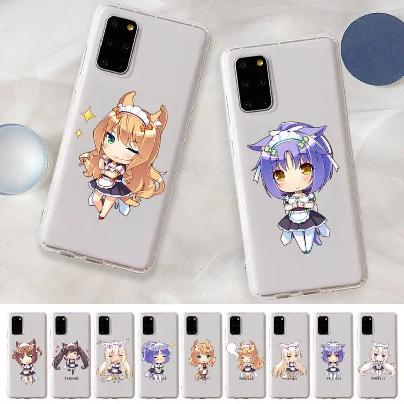 

Yinuoda NEKOPARA Phone Case For Samsung A 10 20 30 50s 70 51 52 71 4g 12 31 21 31 S 20 21 plus Ultra