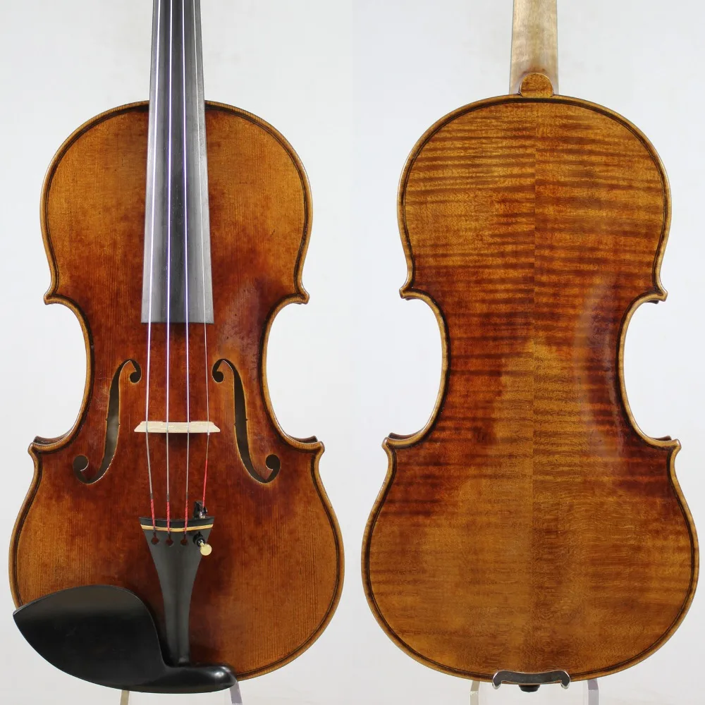 Guarnieri 'del Gesu' 174" Lord Wilton" 4/4 скрипка o копия "All European Wood", масляный лак! лучшее исполнение