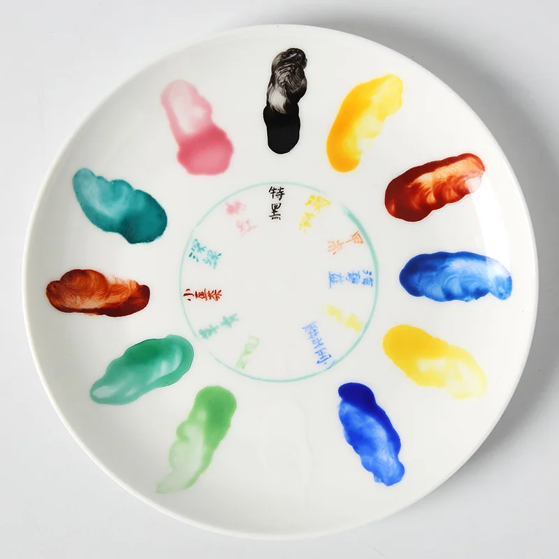 Керамическая эмалированная цветная жидкая керамическая краска для рисования