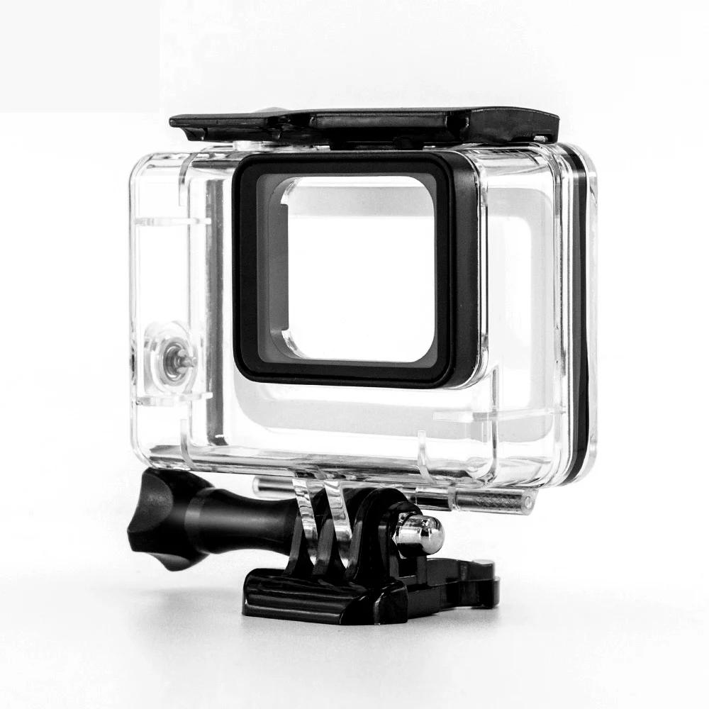 For Gopro 7 6 5 Аксессуары для камеры Go Pro Аксессуары для экшн-камеры Gopro Hero 7/6/5/4/3 Экшн-камера Eken H9 Wi-Fi Sj4000 пульт дистанционного управления для спортивной Камера подводный водонепроницаемый Корпус чехол с крышкой - Цвет: For Gopro 7 6 5