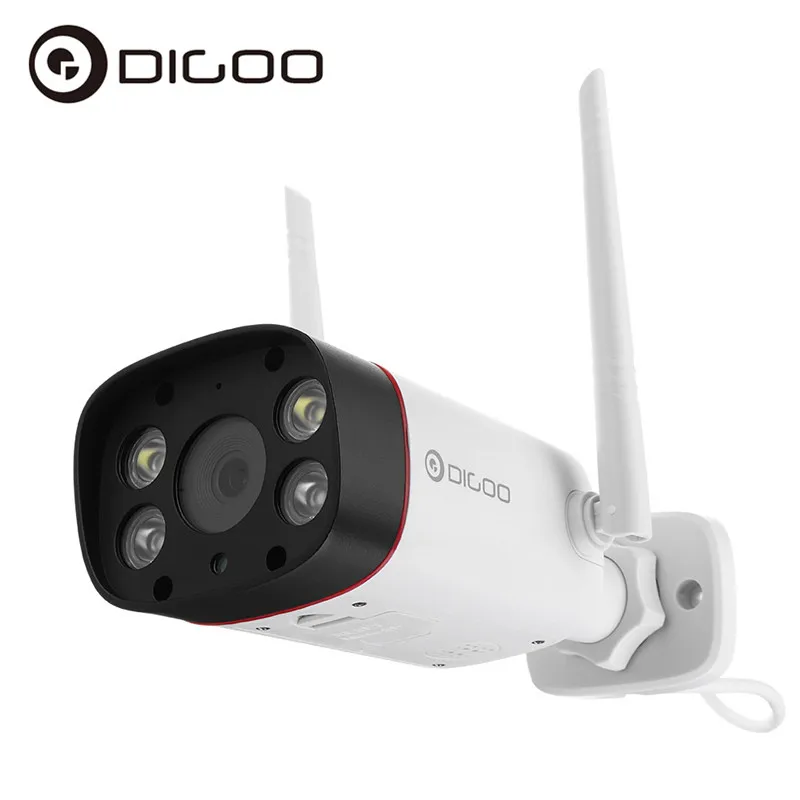 DIGOO умный IP камера двойной ИК светильник 1080P беспроводная Wi Fi безопасности IP66