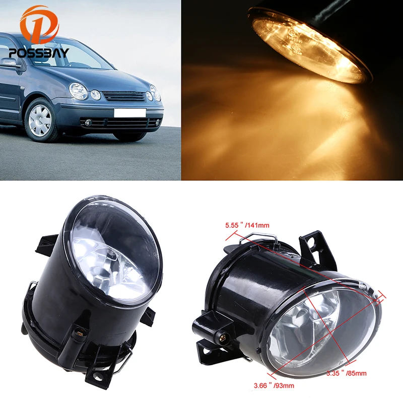 POSSBAY для Защитные чехлы сидений сшитые специально Volkswagen Polo 9N/MK4 2001 2004 Авто