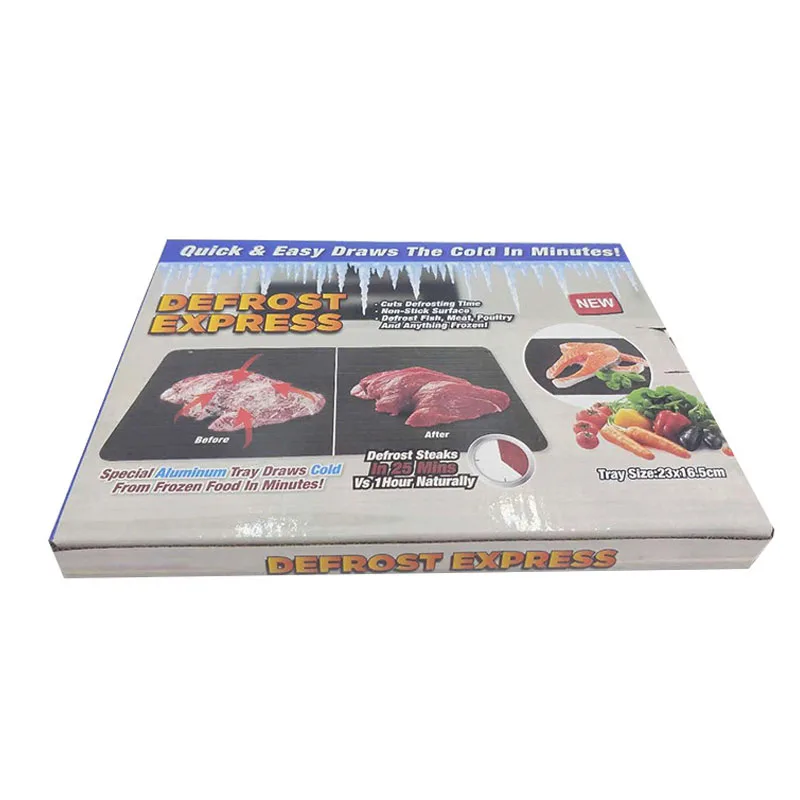 Высококачественный лоток для быстрого разморозки 1 шт. БЫСТРОРАЗЪЕМНАЯ пластина