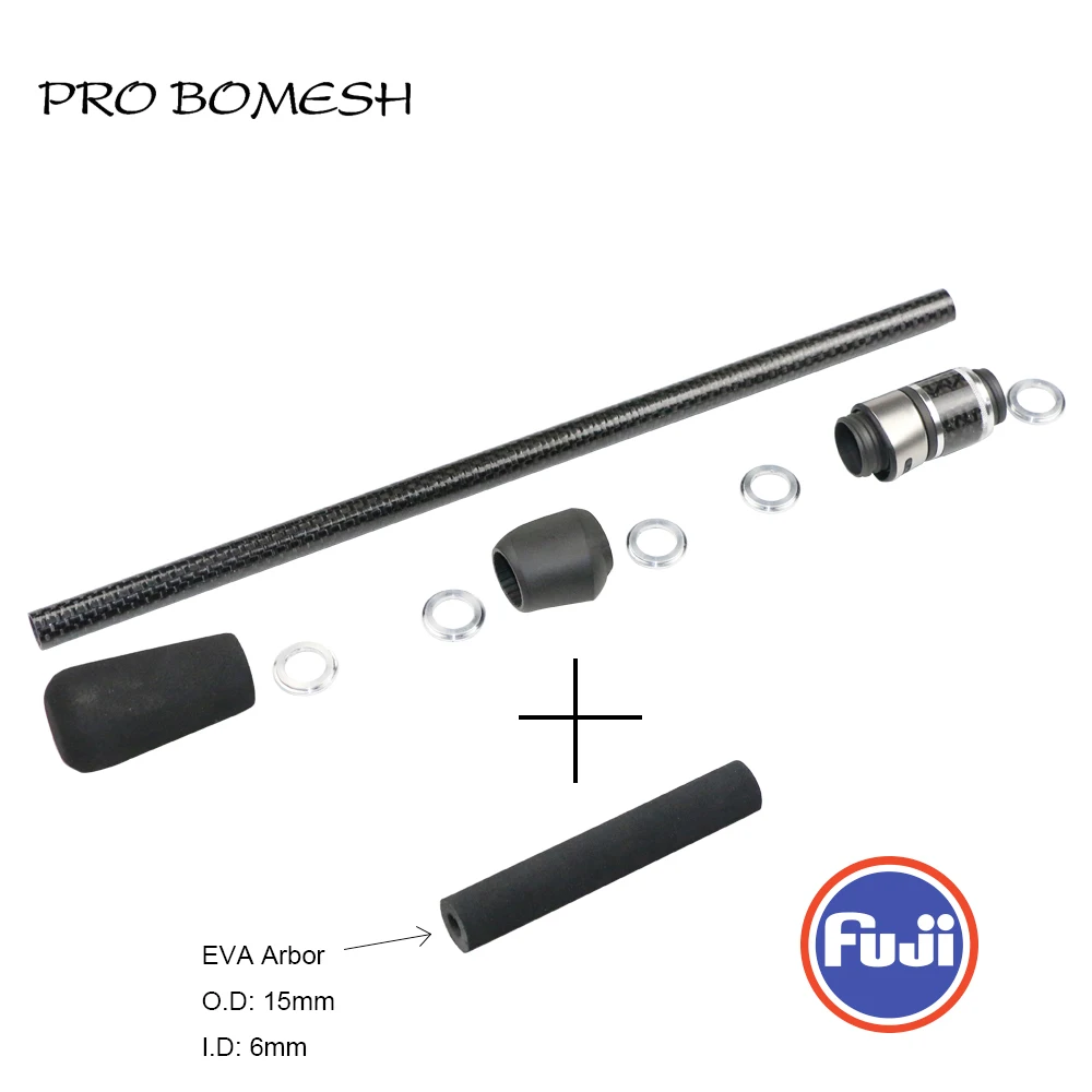 Комплект Спиннинговых ручек Pro Bomesh 36 8 г Fuji SKSS KDPS/ASH для спиннинга - купить по