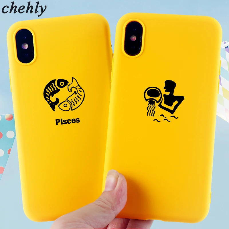 Чехол для телефона Twelve concellations iPhone 6s 7 8 11 Plus Pro X XS Max XR мягкие силиконовые чехлы
