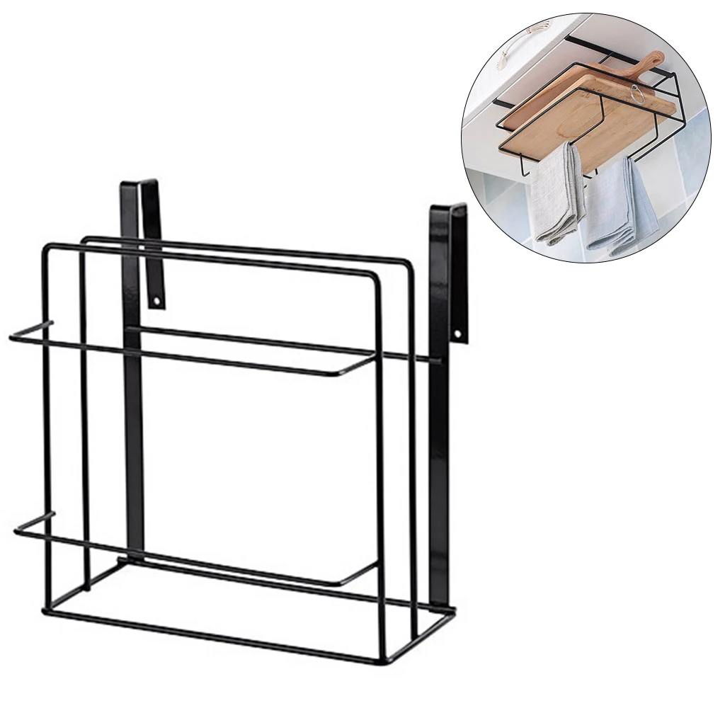 Не перфорированная разделочная доска держатель для полотенец стойка хранения