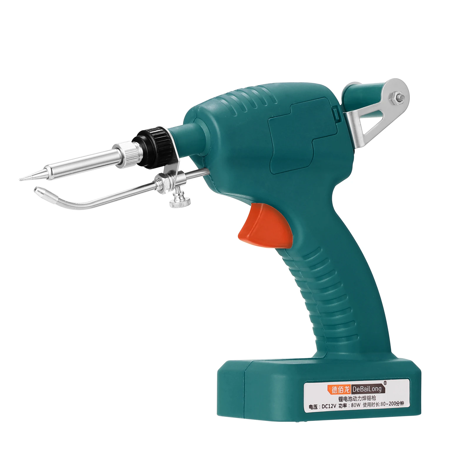 

80W Portable Rechargeable Cordless Soldering Iron Handheld Automatically Send Tin Machine Wire Welding Repairing Tool Kit