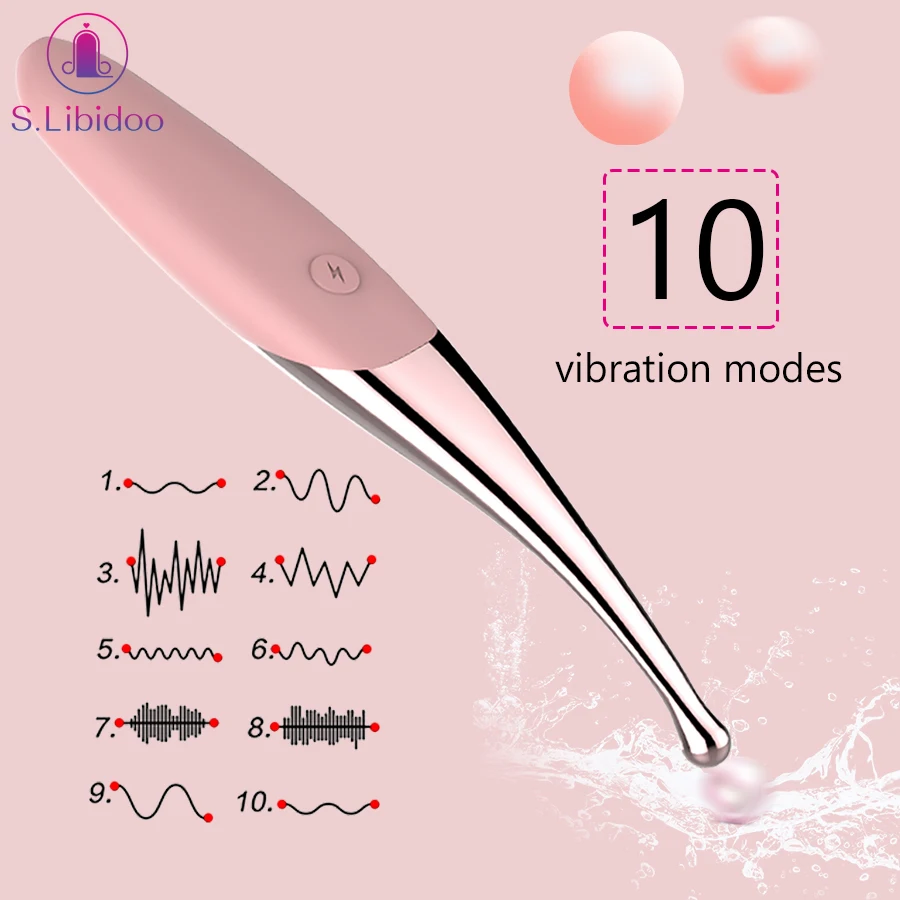 Ультразвуковой вибратор для точки G клитора имитирующий оргазм Стимулятор зажим
