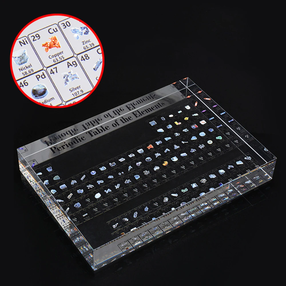 Периодическая таблица акриловый дисплей детский учебный инструмент домашнее