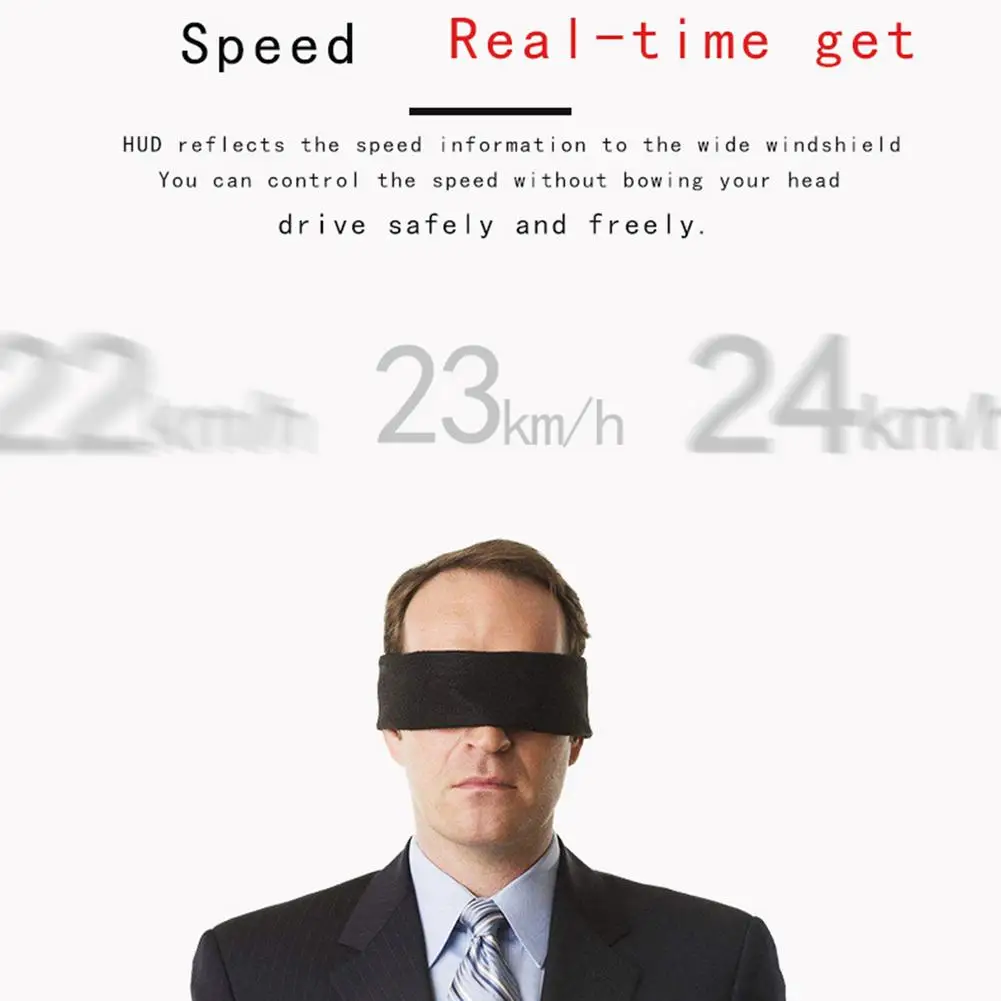 Head-up Display L1 Car Speeding Alarm Monitor HUD Speed Water Temperature Voltage OBD | Автомобили и мотоциклы