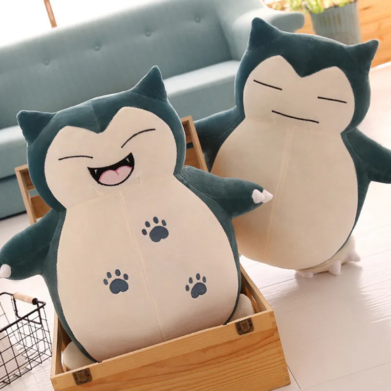 

550G Anime Pokemon Snorlax Plush Toys Kawaii Stuffed Animals Plush Pillow Toys for Children Christmas Gift Birthday Present 30Cm