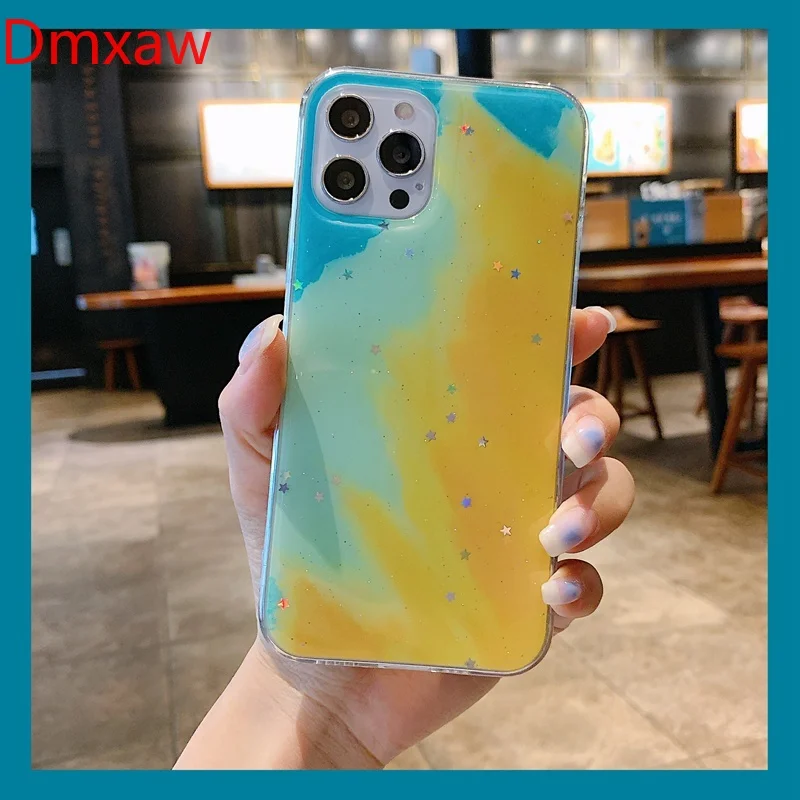 Чехол для OPPO A52 A72 A92 A91 A1K A31 A9 A5 2020 A12 A12e A7 A5S A3S F5 Reno 2Z 2f чехол акварель облако блеск Bling