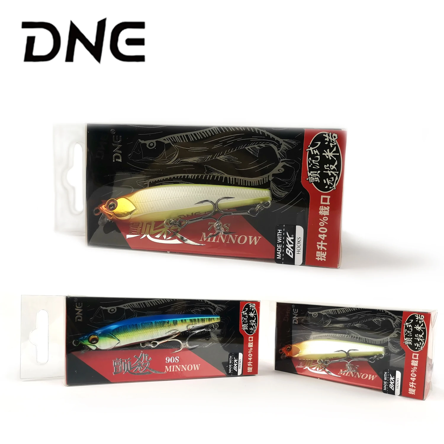 2020 Новый DNE 10g 15g 18g 24g TREMOR рыболовные приманки воблер Fishing Minnow приманка