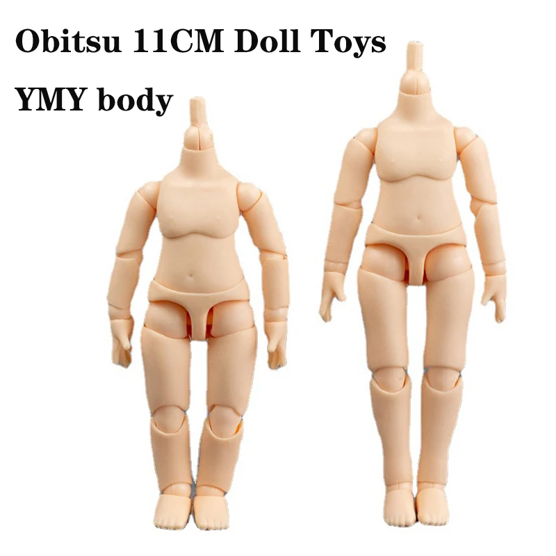 Obitsu 11 см кукла игрушки YMY Body подходит для Nendoroid грузила голова Ob11 BJD Кукла тело