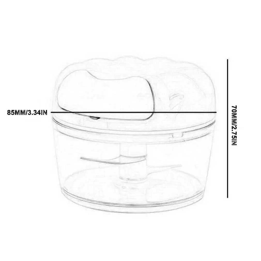 

Household Garlic Masher Manual Operation With High Tenacity Nylon Rope Self Made Supplementary Food Supplies