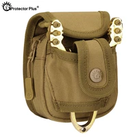 outdoor sports steel ball package slingshot edc bag back through the belt durable without deformation for hunting molle pouch
