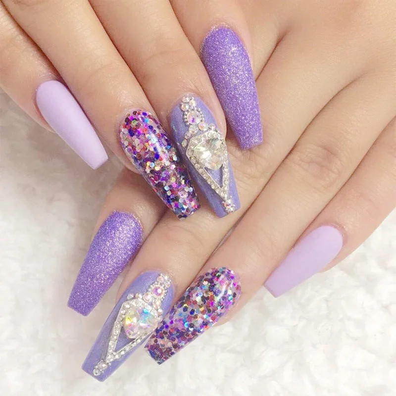 

100pcs/Box False Coffin Nails Ballerina Long Clear/Natural/white Fake Nails Art Tips Flat Shape Full Cover Manicure Fake Nails