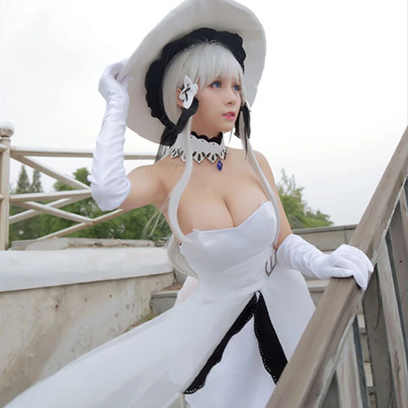 Косплей костюм для женщин с принтом игры Ажур Лейн|Игровые костюмы| |