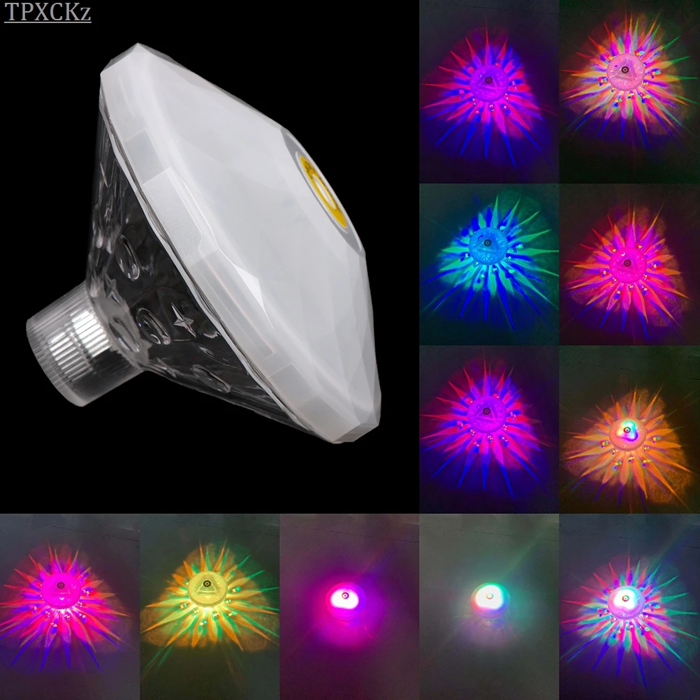 

Floating Underwater Light RGB Submersible LED Disco party Light Glow Show Swimming Pool Hot Tub Spa Lamp Baby Bath Light