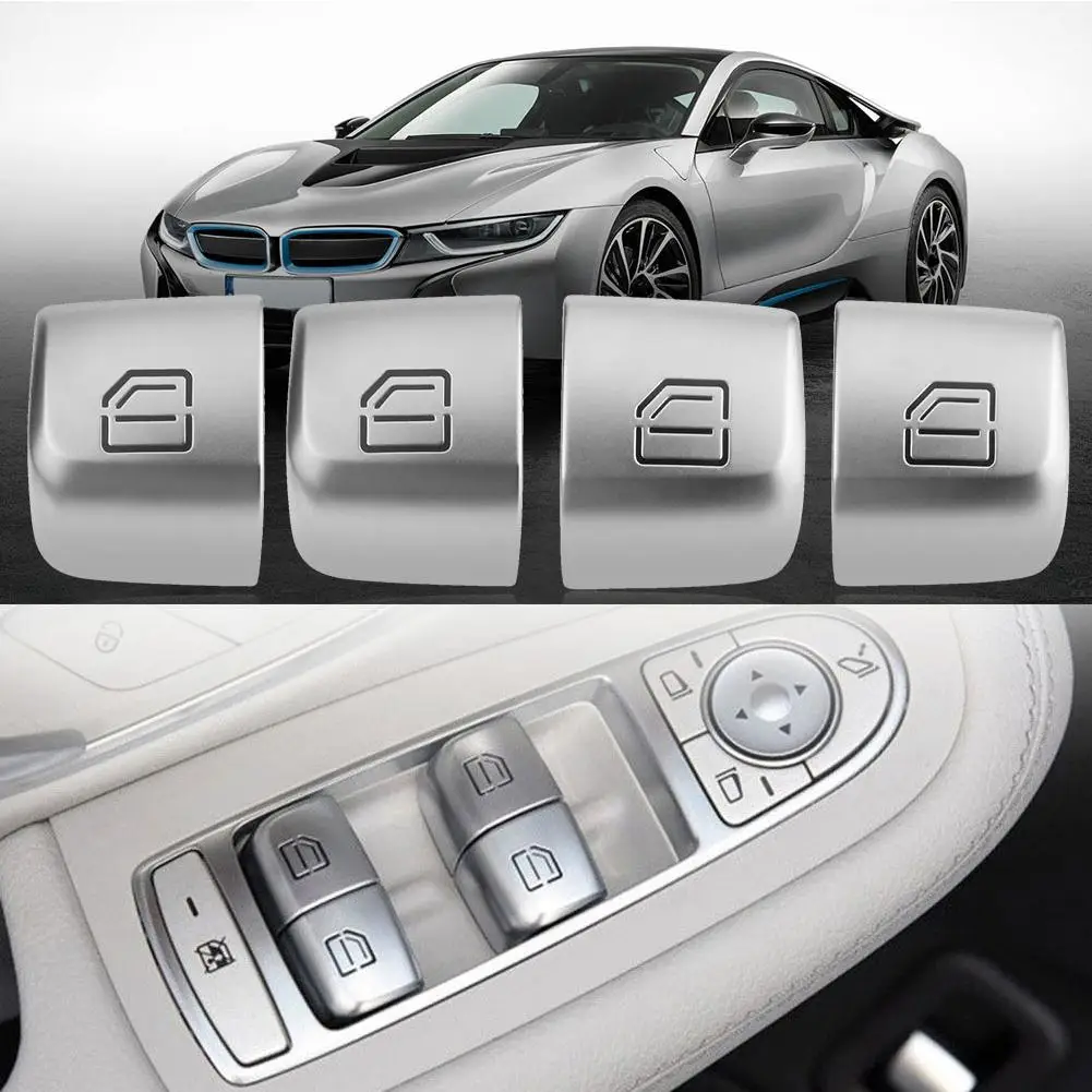 

Заглушки для кнопки ремонта стеклоподъемника для Mercedes Benz C Class W205 C200 GLC W253 2015-4 шт./компл.