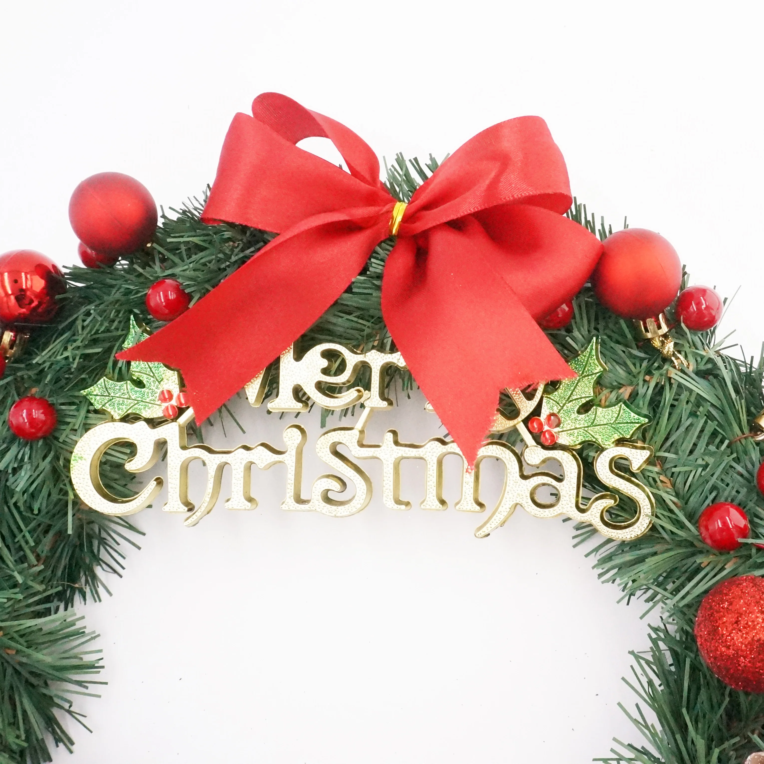 Подвесная гирлянда Рождественский венок настенное окно свадьба вечеринка новый