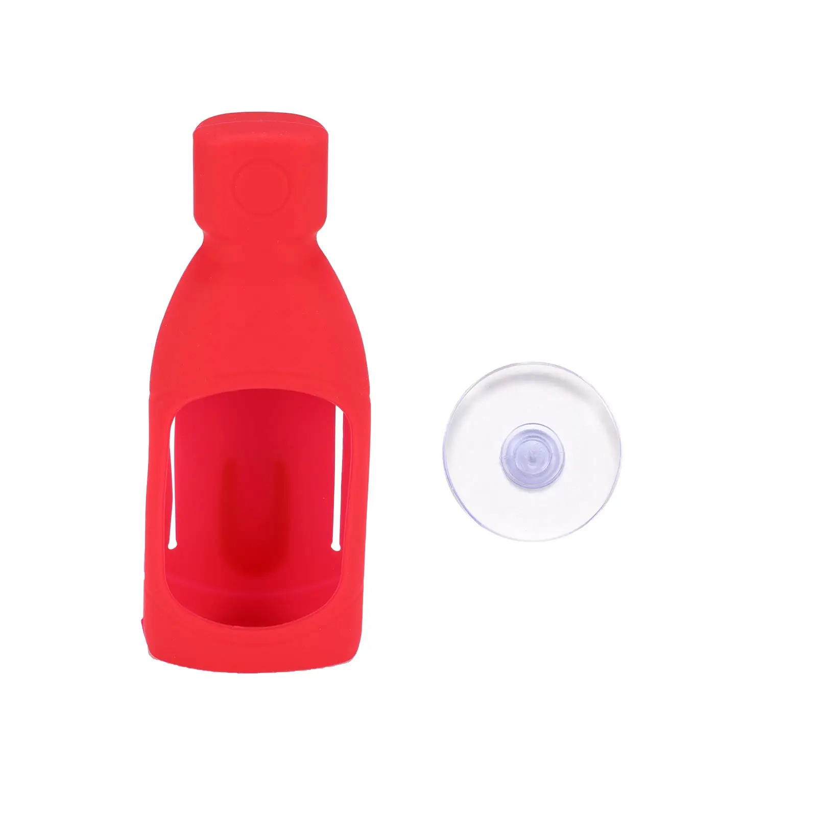 

Wall Mounted Bathroom Soap Dispenser Shampoo Body Wash Hair Conditioner Bottle Plastic Storage