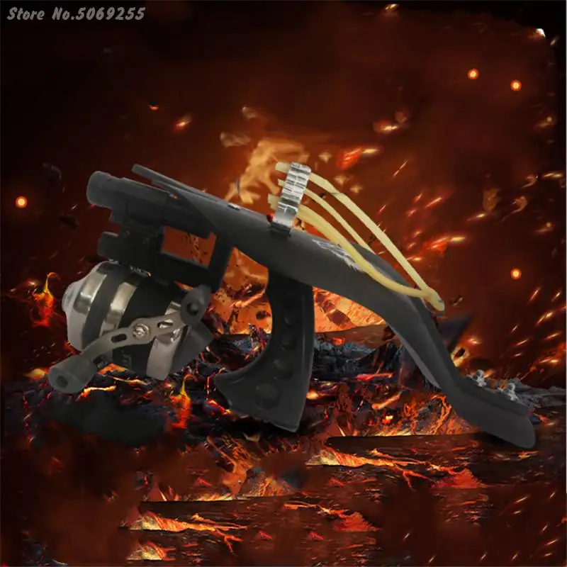 Мощная многофункциональная Рогатка для стрельбы рыбалки стрелы лук строп