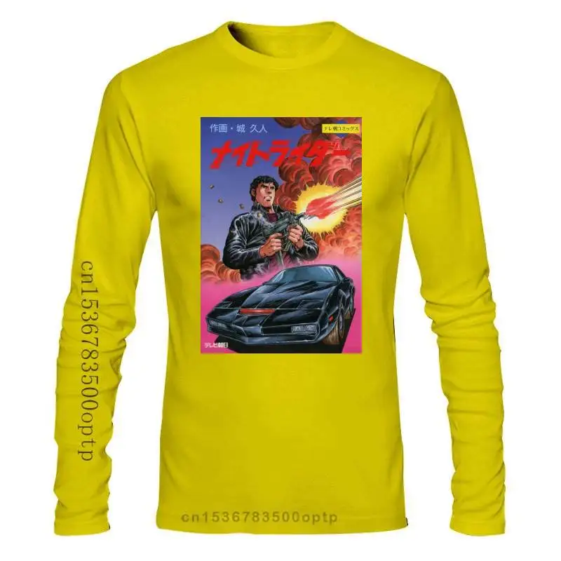 

New Knight Rider Series Chinese Version David Hasselhoff Ver 4 T Shirt S 4Xl